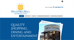 Desktop Screenshot of hollyhillmall.com